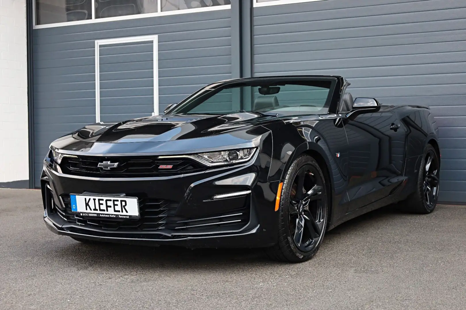 Chevrolet Camaro 6.2 Cabrio 2SS/BOSE/HUD/SHZ/SBL/TOTW/R20 Schwarz - 1
