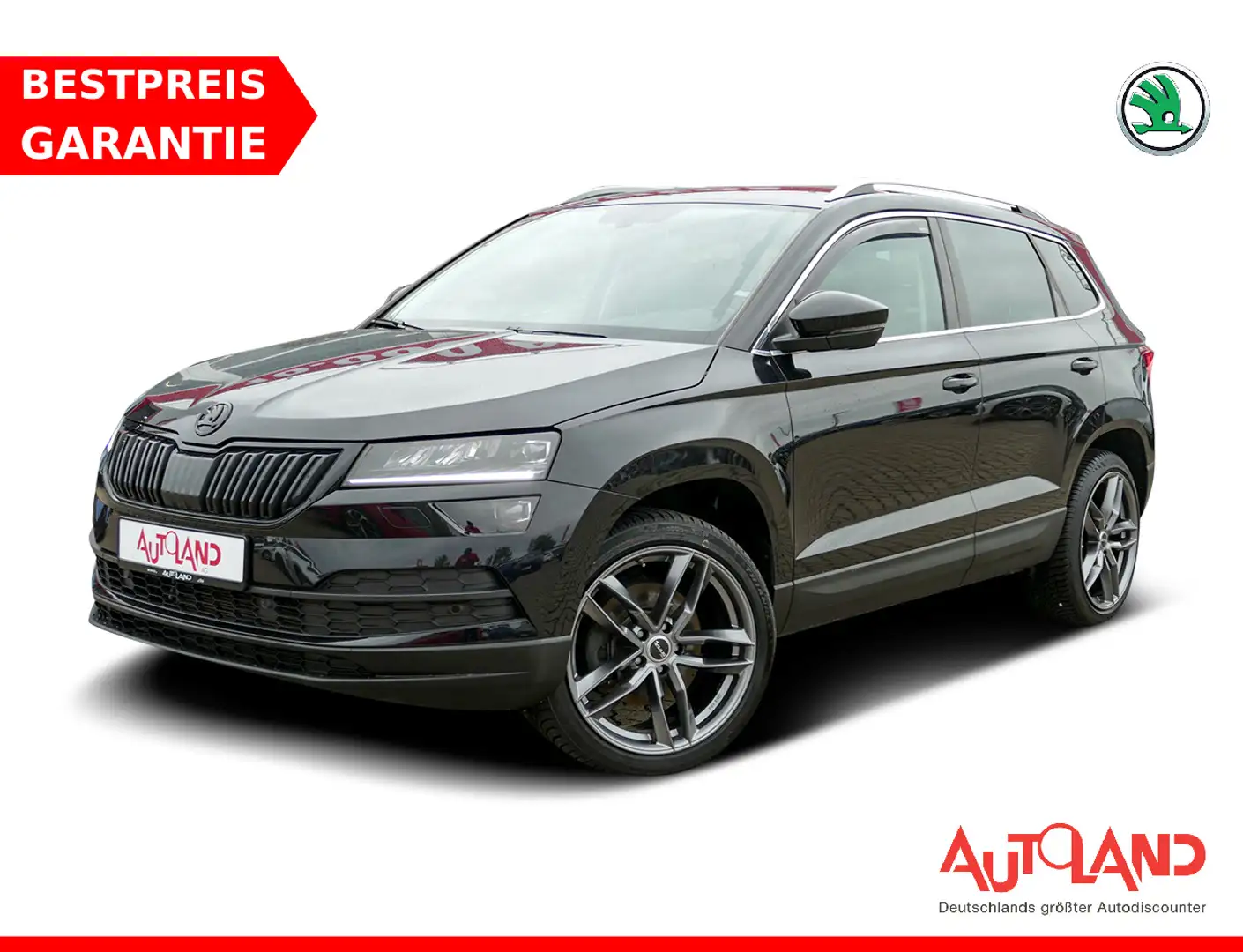 Skoda Karoq 2.0 TDI 4x4 Sportline LED AHK Navi ACC DAB Noir - 1