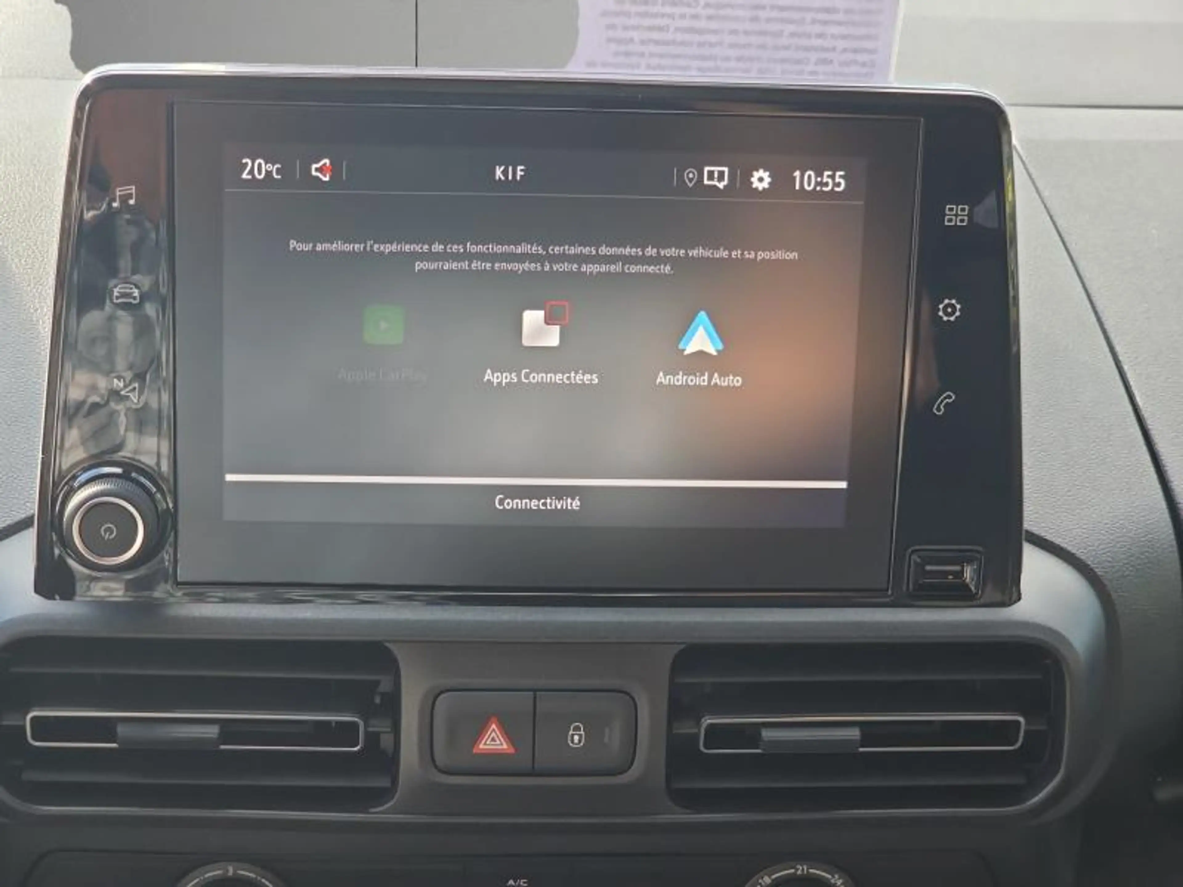 Opel Combo 1.5 131cv Gris 10/23 42854km ! Clim GPS Bluetooth — photo 10