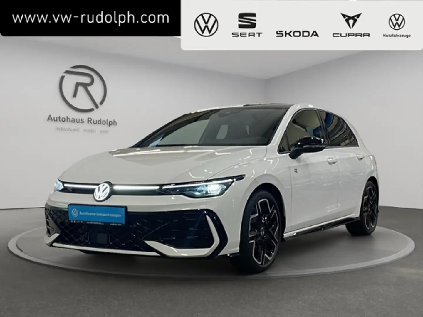 Volkswagen Golf VIII 2.0 TDI DSG R-Line "Black Style" Weiß - 1