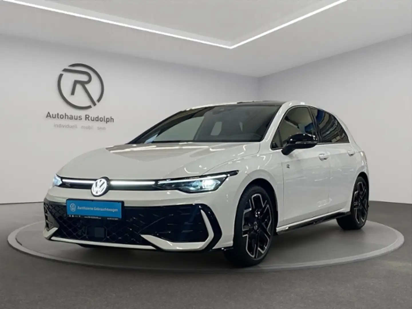 Volkswagen Golf VIII 2.0 TDI DSG R-Line "Black Style" Weiß - 2