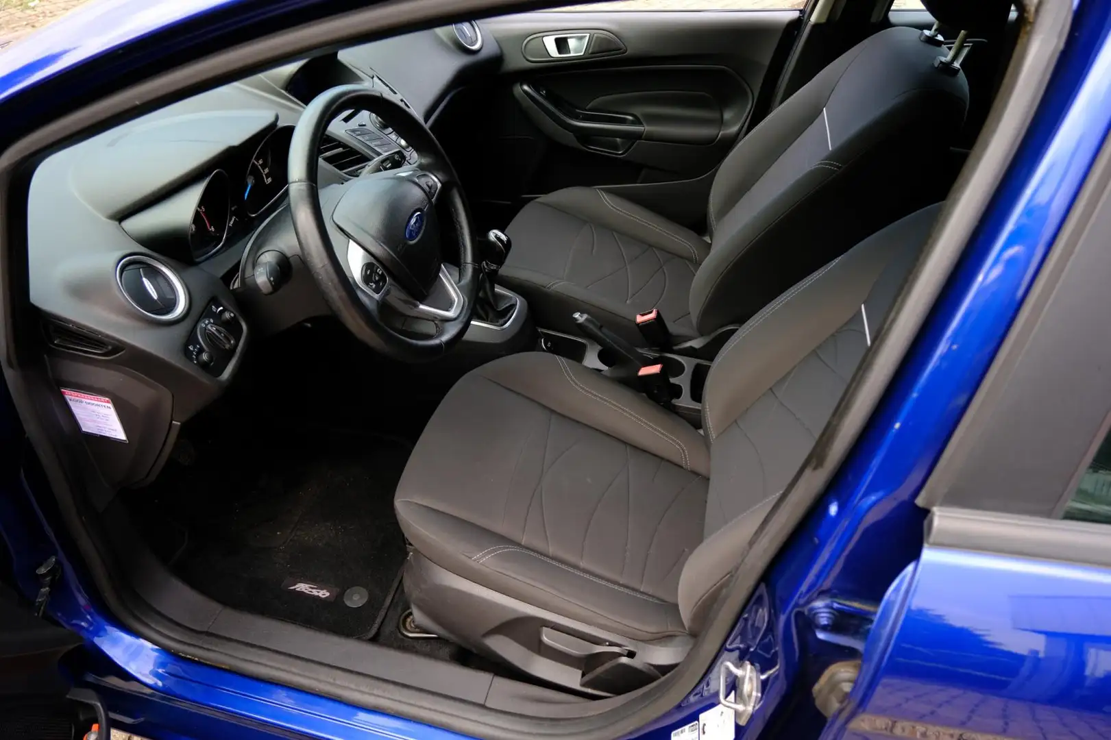 Ford Fiesta 1.6 TDCi Lease Style 5-drs Navi|Airco|LMV Albastru - 2