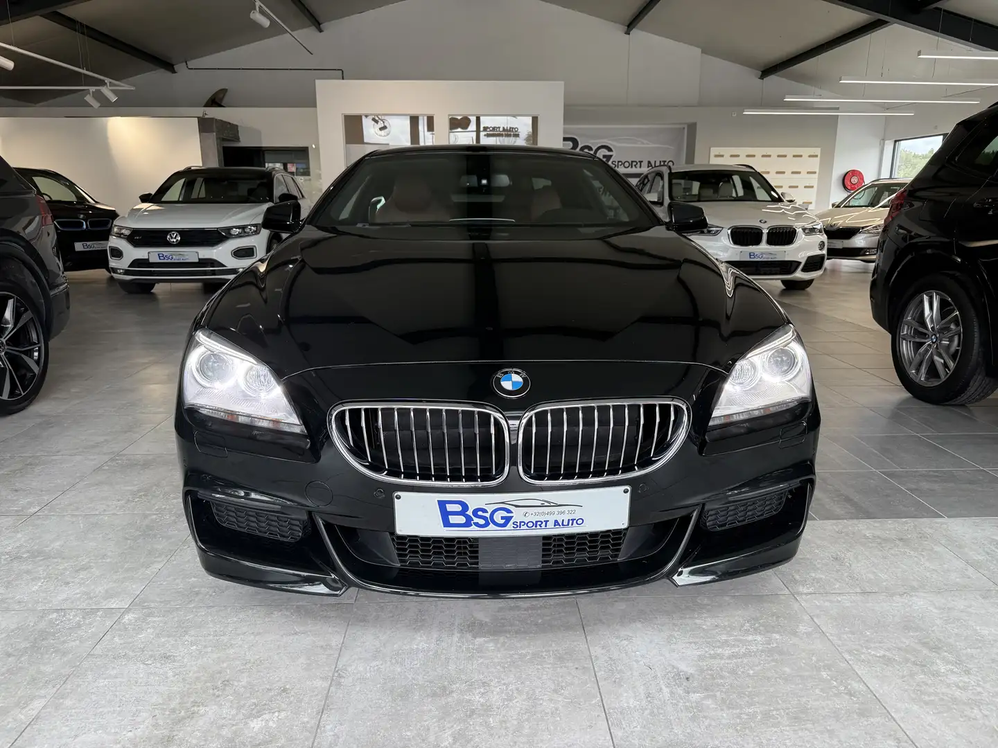 BMW 640 Coupé dA*PACK M INT/EXT*LED*GPS*CUIR*EURO 5 Noir - 2