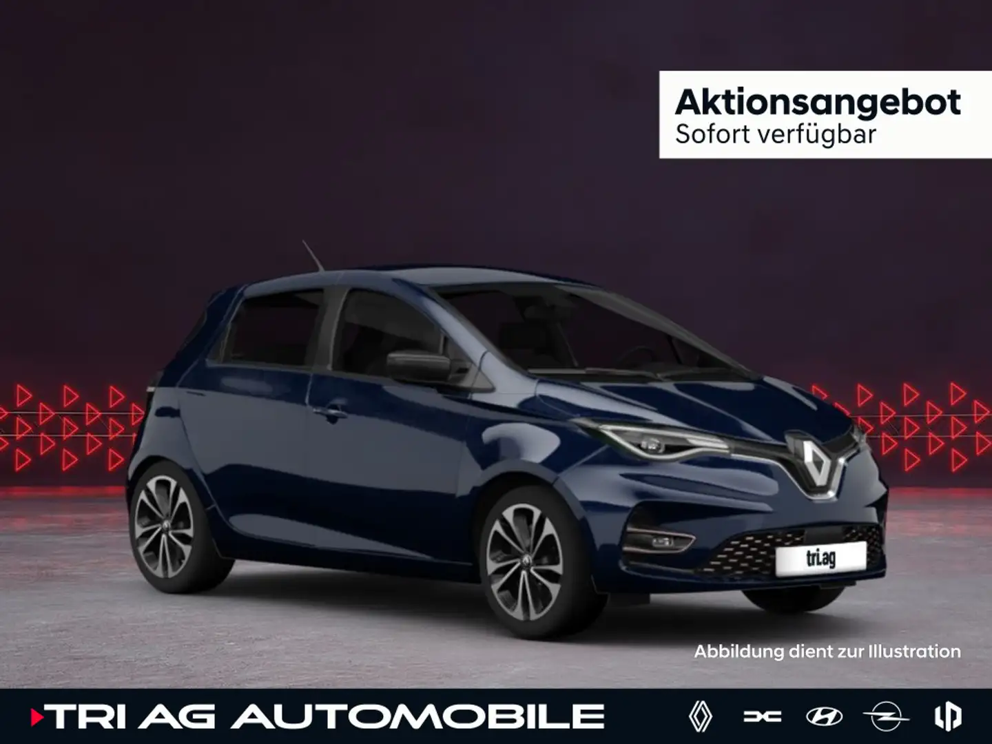 Renault ZOE Evolution EV50 135hp LED Rückfahrkamera Keyless PD Grau - 1