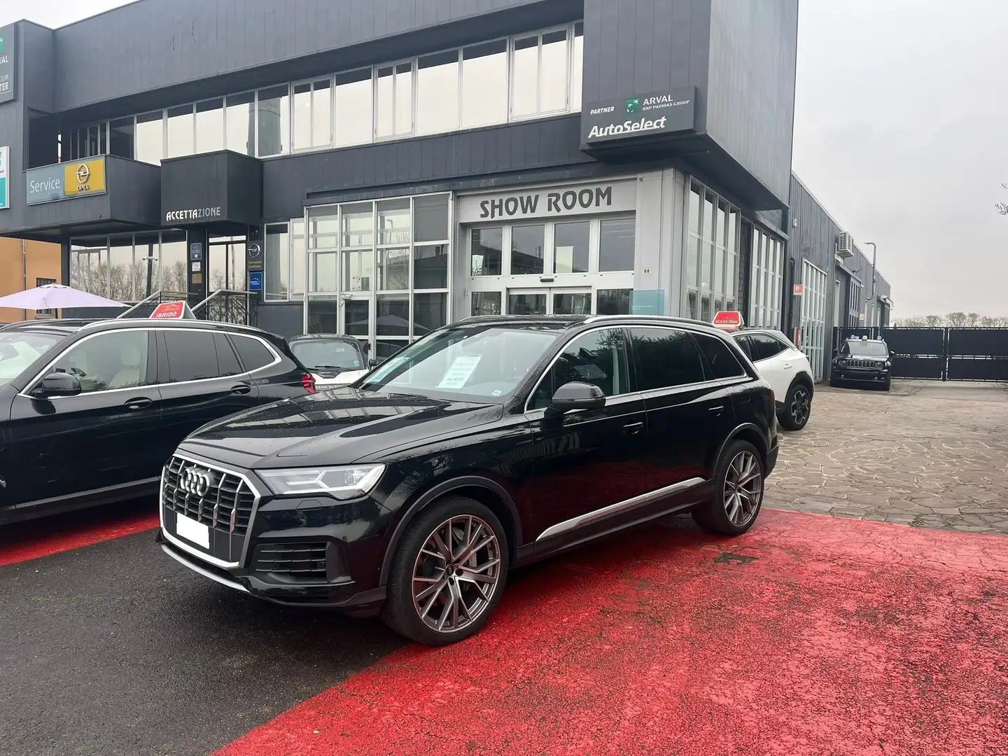 Audi Q7 Q7 55 3.0 tfsi mhev Business quattro tiptronic Nero - 1