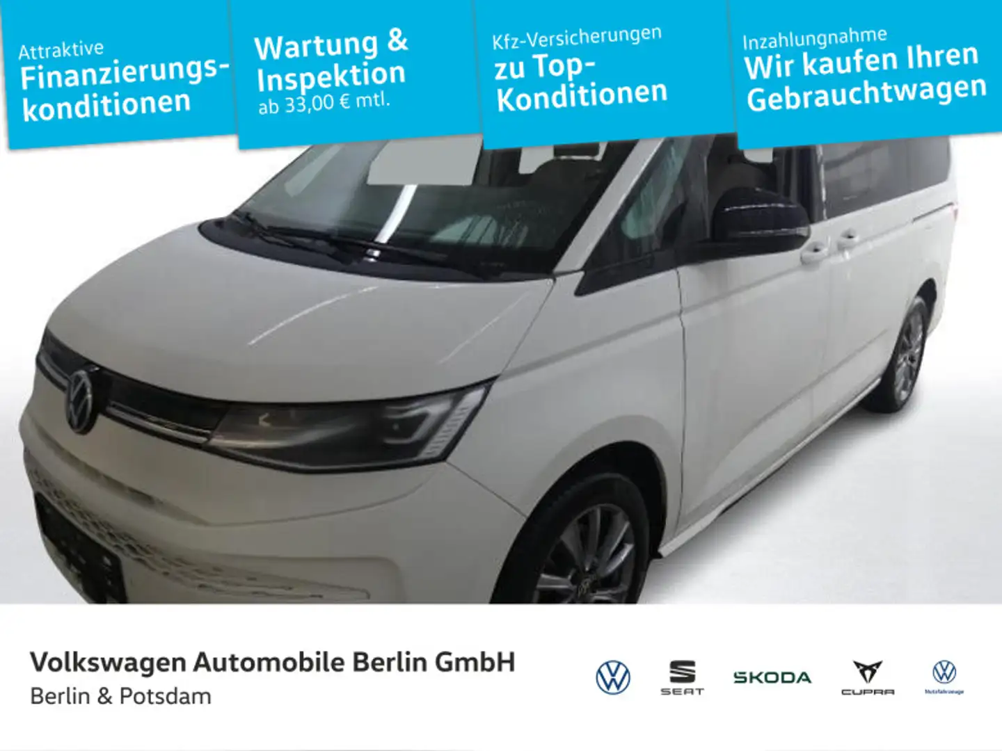 Volkswagen T7 Multivan T1.4 Multivan TSI eHybrid DSG Life lang Weiß - 1