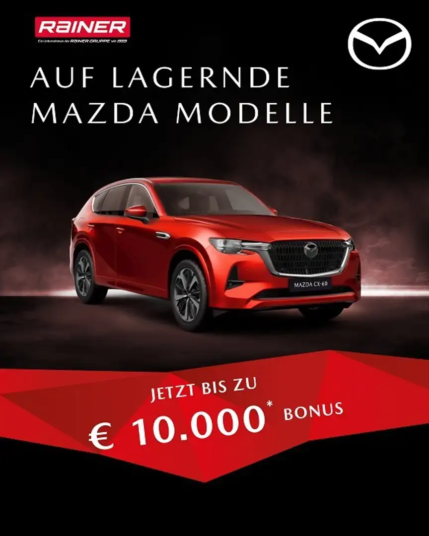 Mazda CX-60 2.5L e-SKYACTIV PHEV AWD TAKUMI Aut. Rot - 2