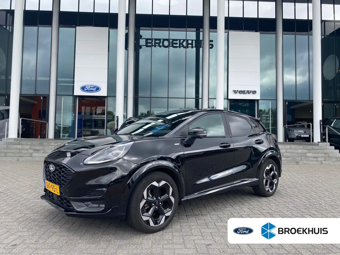 Ford Puma 1.0 EcoBoost Hybrid ST-Line X Automaat | Panoramad Zwart - 1
