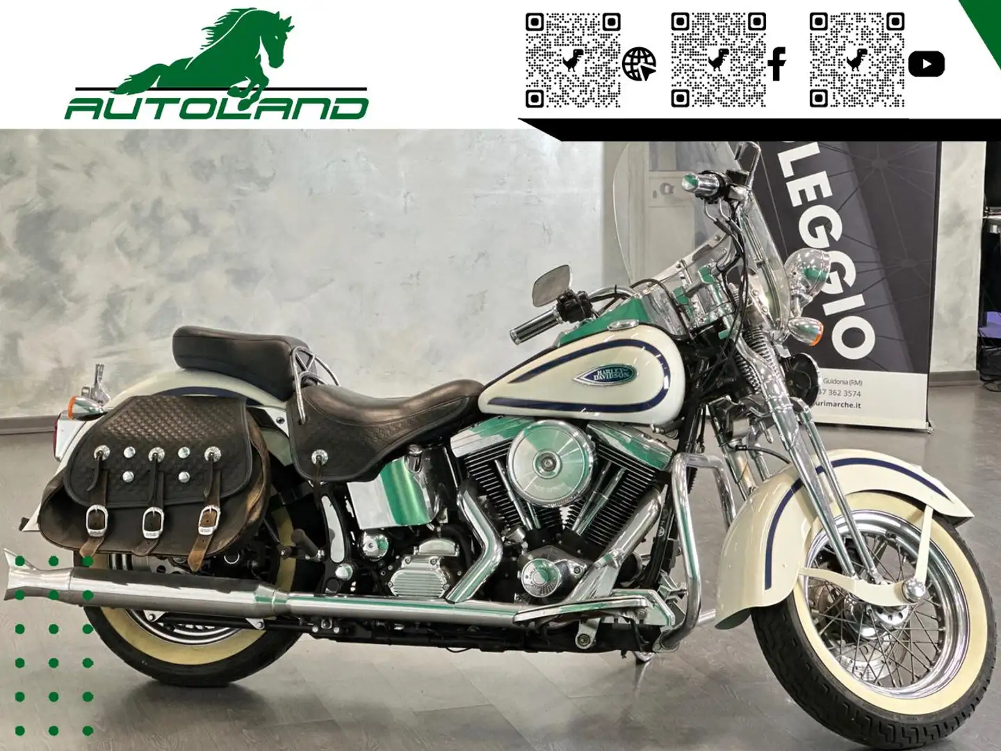 Harley-Davidson Heritage Springer heritage springer 1340 rarissima e introvabile Blanc - 2
