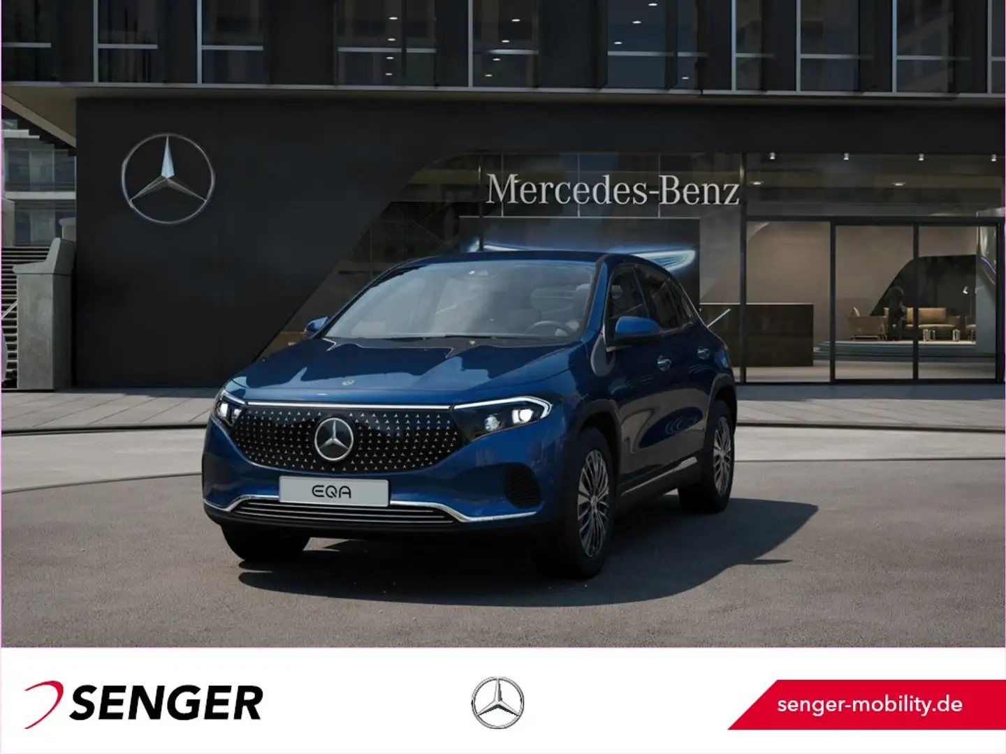 Mercedes-Benz EQA 300 4M Electric-Art Kamera Carplay KeylessGo Bleu - 1