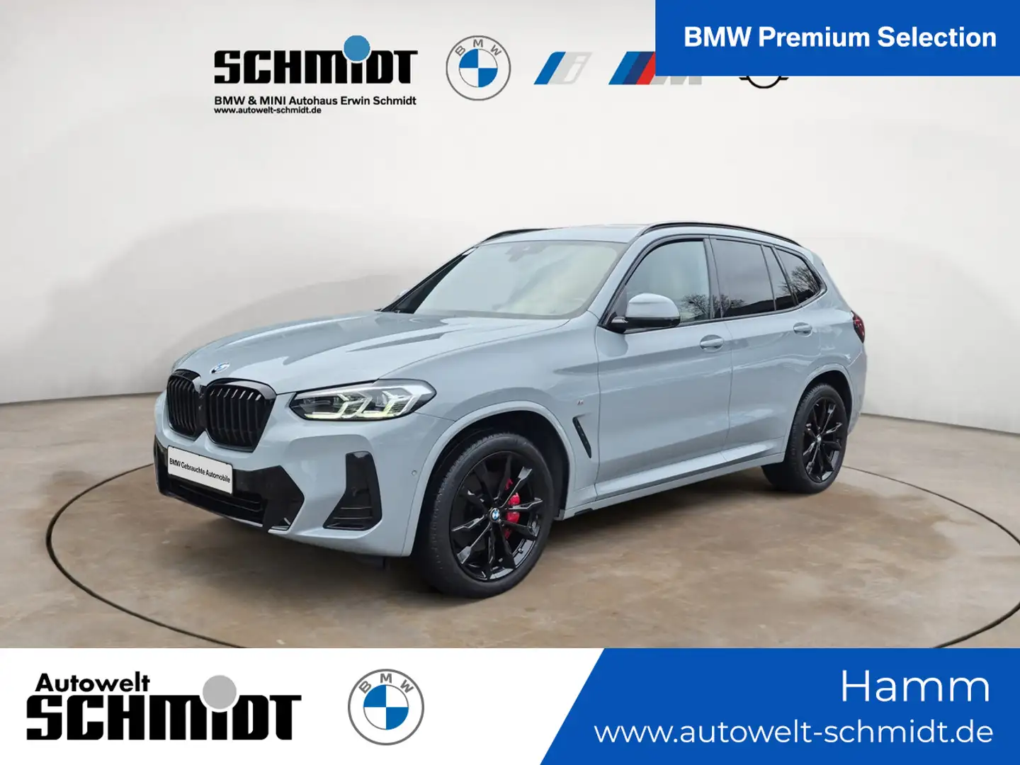 BMW X3 xDrive20d M Sportpaket + 2Jahre-BPS.-GARANTIE Grau - 1