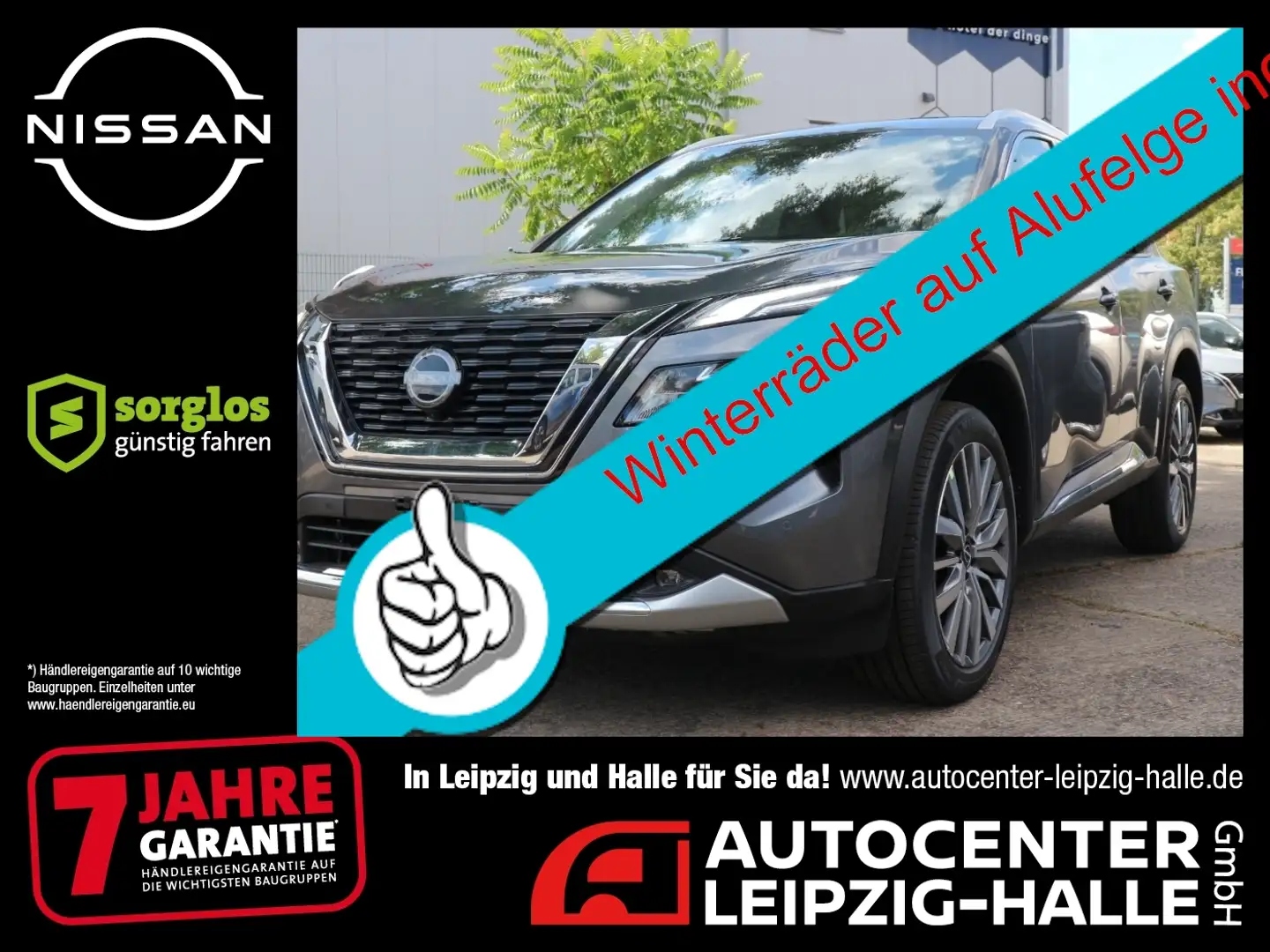 Nissan X-Trail TEKNA 1.5 VC-T e-POWER 4x2 Winterräder Gris - 1