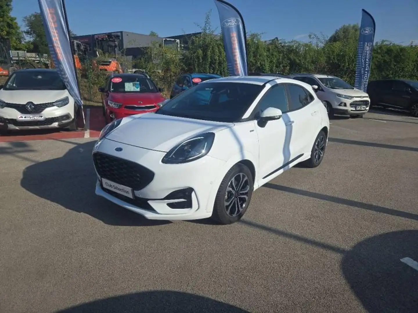 Ford Flex 1.0 Flexifuel 125ch S\u0026S mHEV ST-Line Blanc - 1