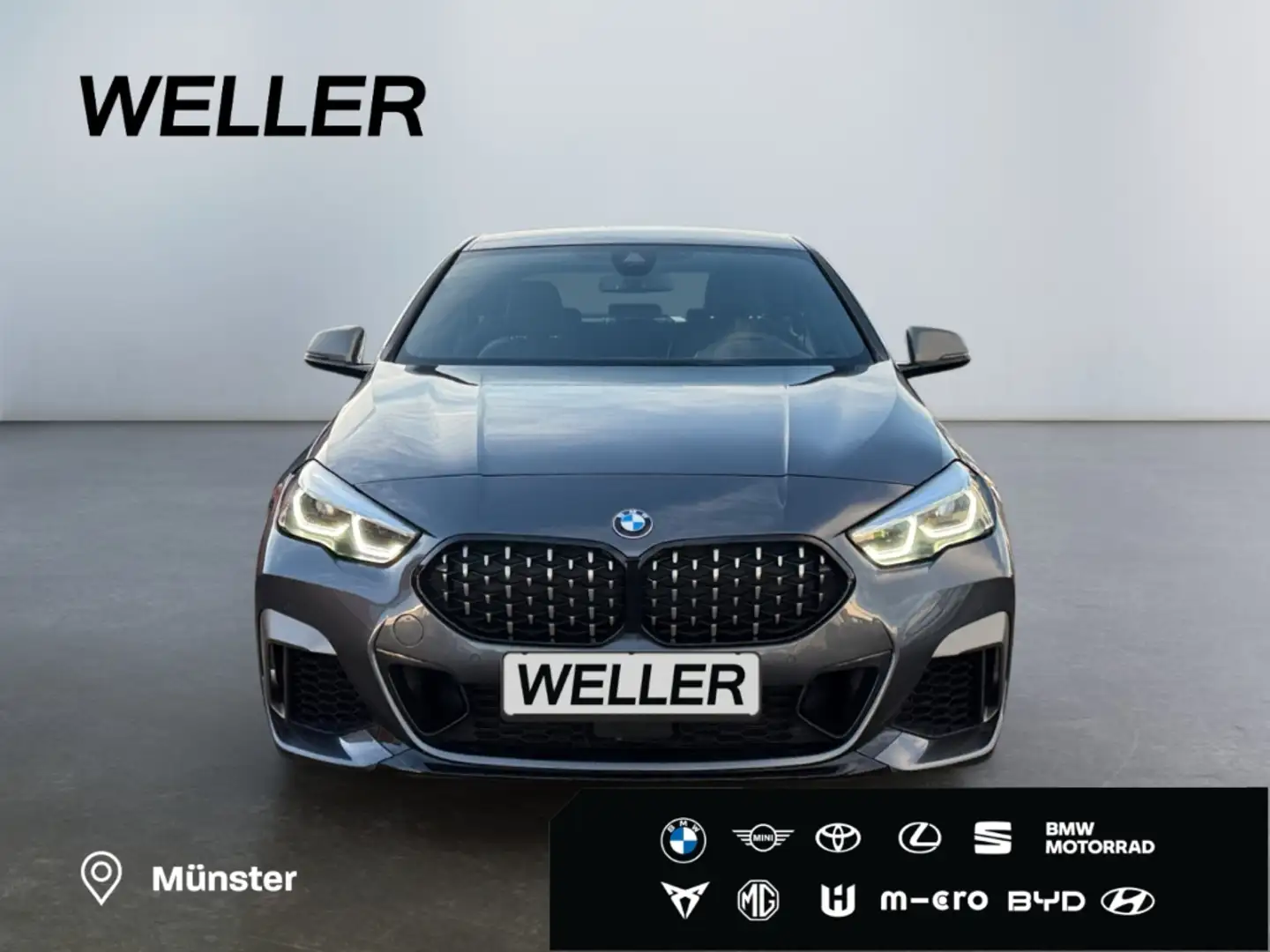 BMW 235 xDrive *LED*HUD*adap Fahrw*CAM*ACC*CarPlay* Gris - 2