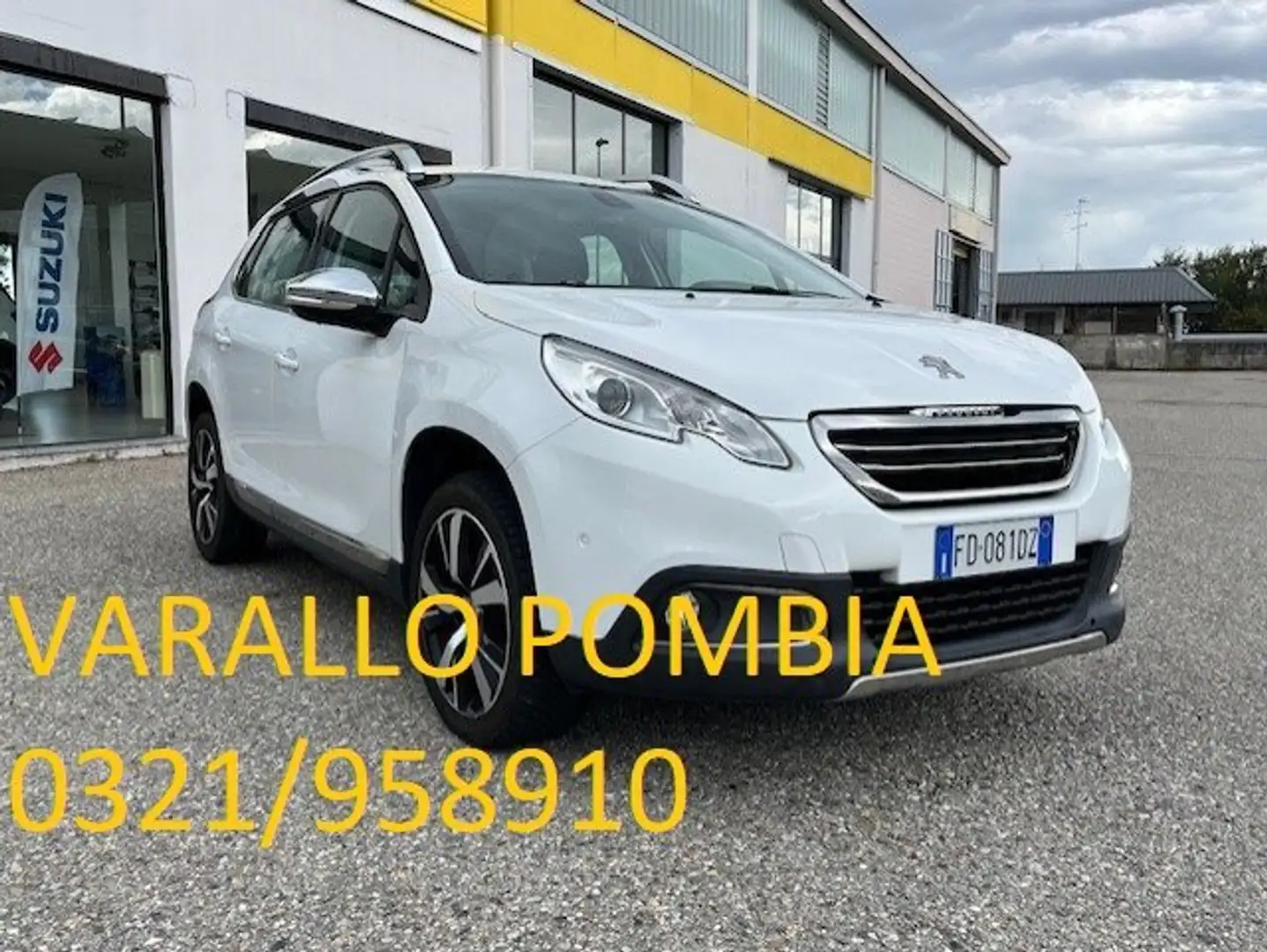 Peugeot 2008 2008 1.6 bluehdi Allure + grip control Blanc - 1