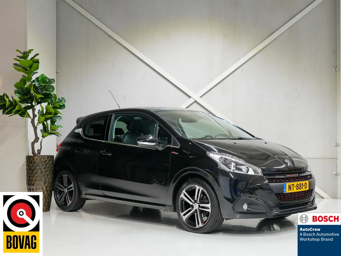 Peugeot 208 1.2 PureTech GT-line hééél compleet!! Schwarz - 1