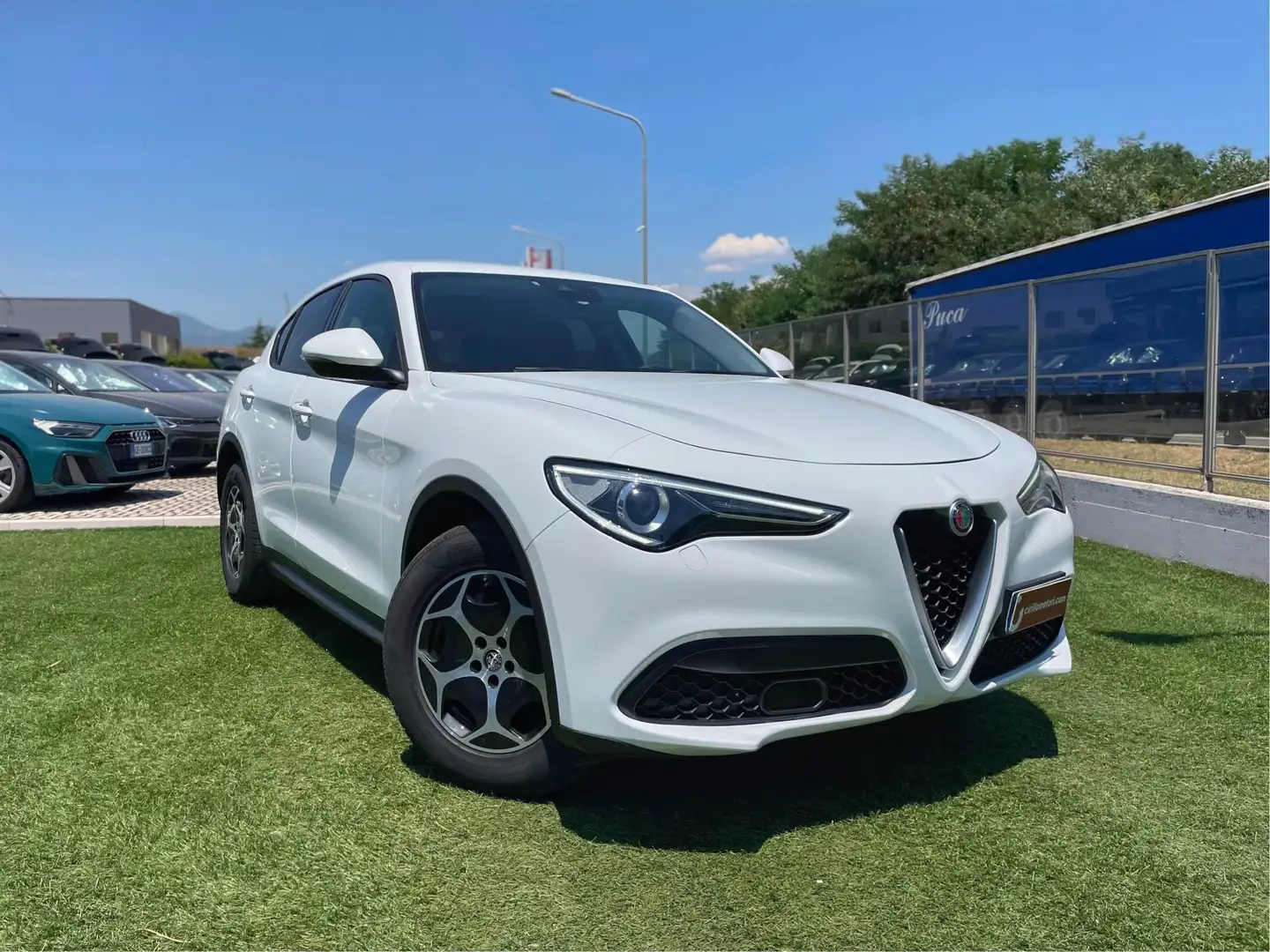 Alfa Romeo Stelvio Stelvio 2.2 t Business rwd 160cv auto my19 Wit - 1