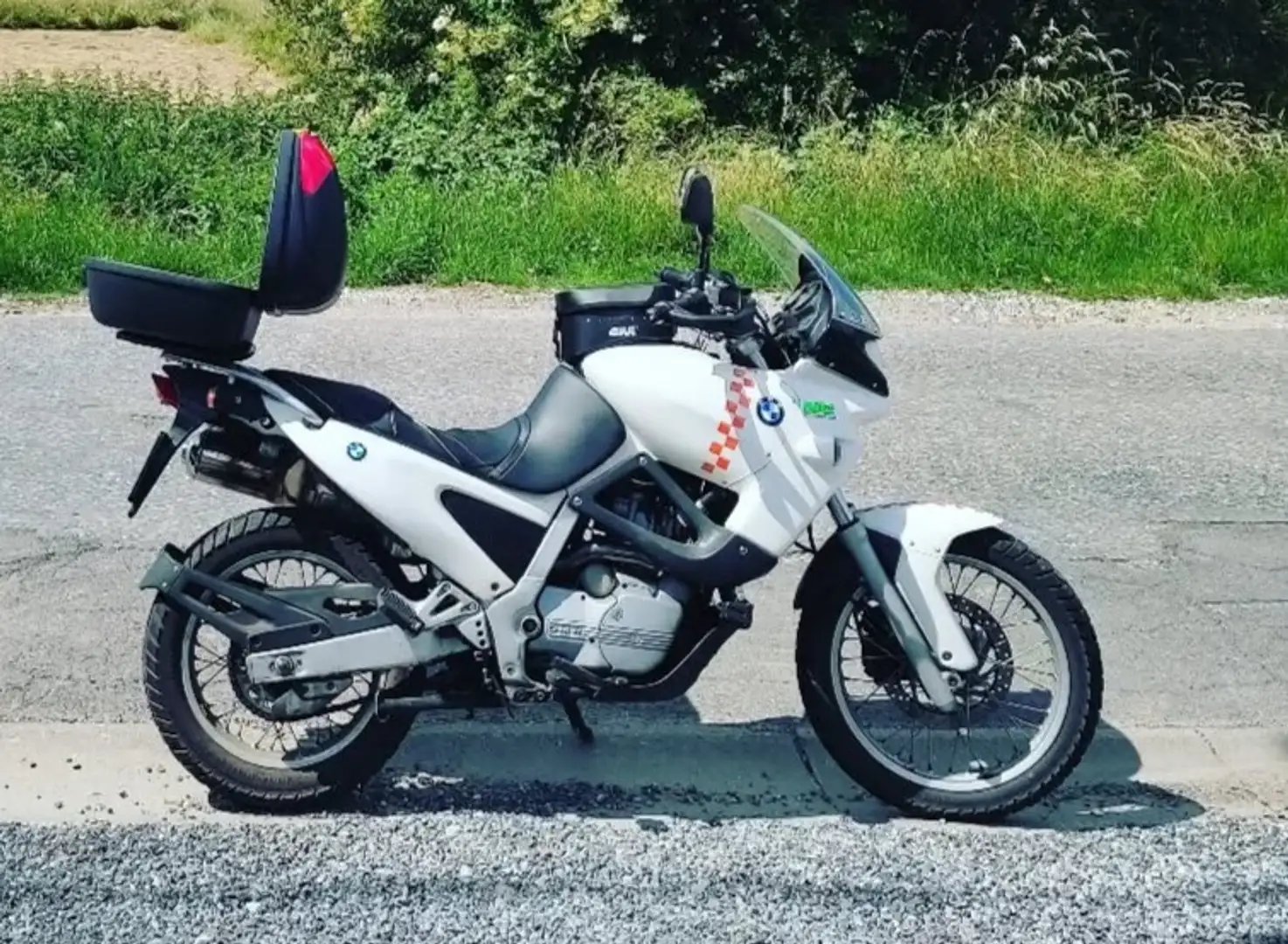 BMW F 650 Bílá - 1