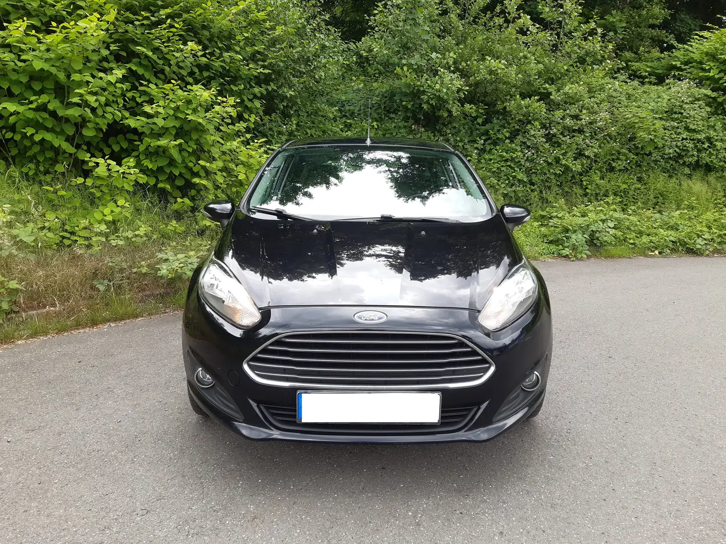 Ford Fiesta FIESTA 1.4 TITANIUM LPG BENZIN 1.HAND KLIMA Schwarz - 1