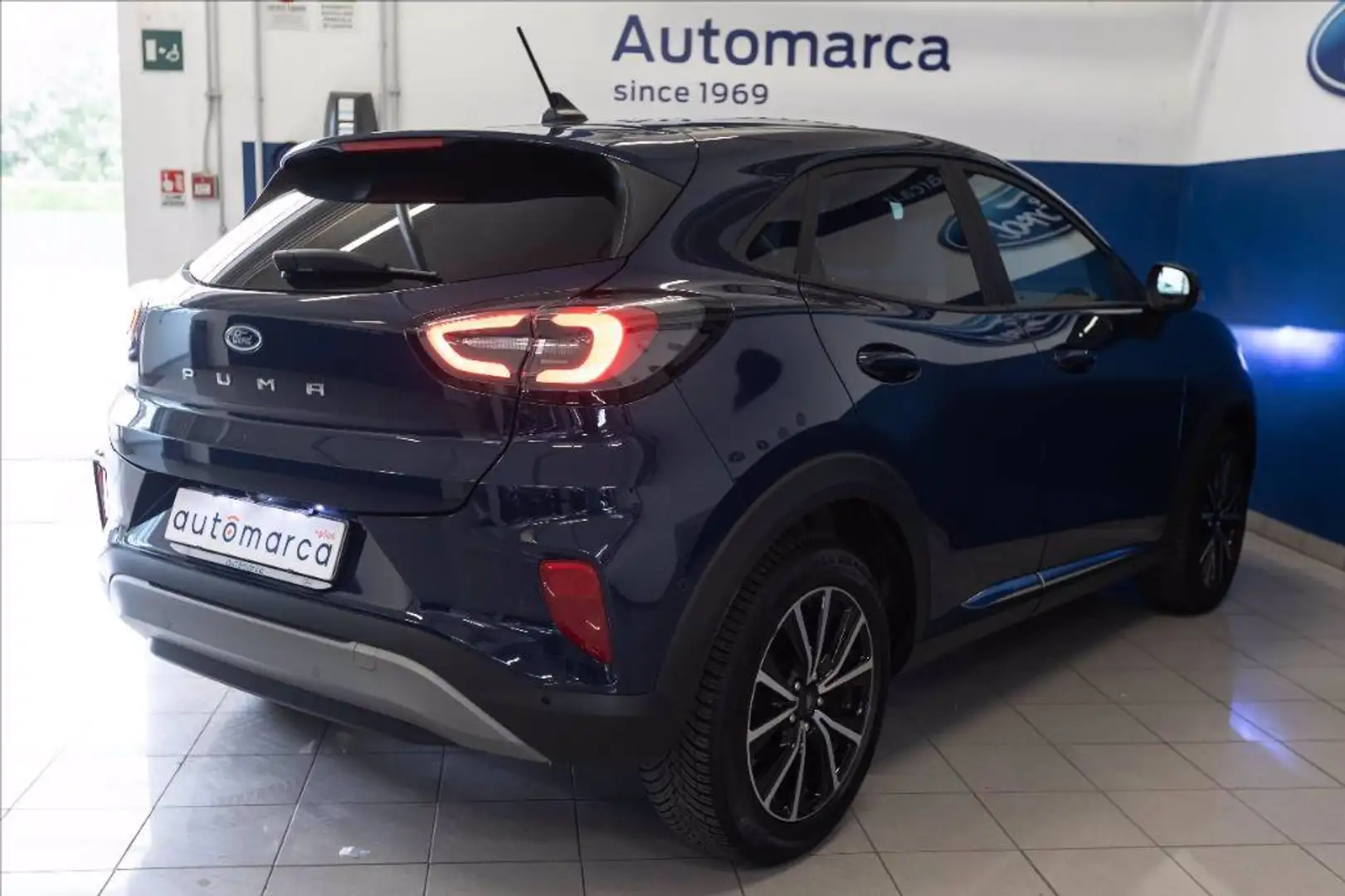 Ford Puma 1.0 ecoboost h Titanium s&s 125cv Bleu - 2