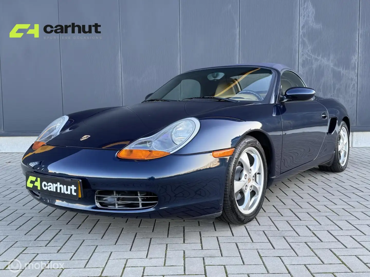 Porsche Boxster 2.7 Tiptronic. 125.000Km NAP, Hardtop Bleu - 2