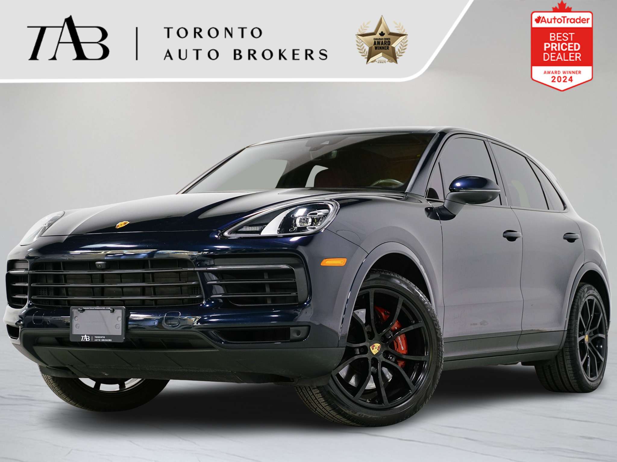 Blue 2023 Porsche Cayenne AWD SUV / Crossover All-Wheel Drive Automatic