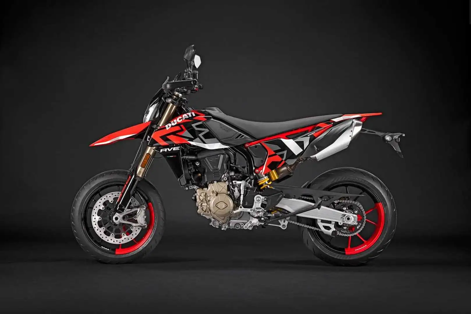 Ducati Hypermotard 698 RVE LIVERY 2025 Rosso - 2