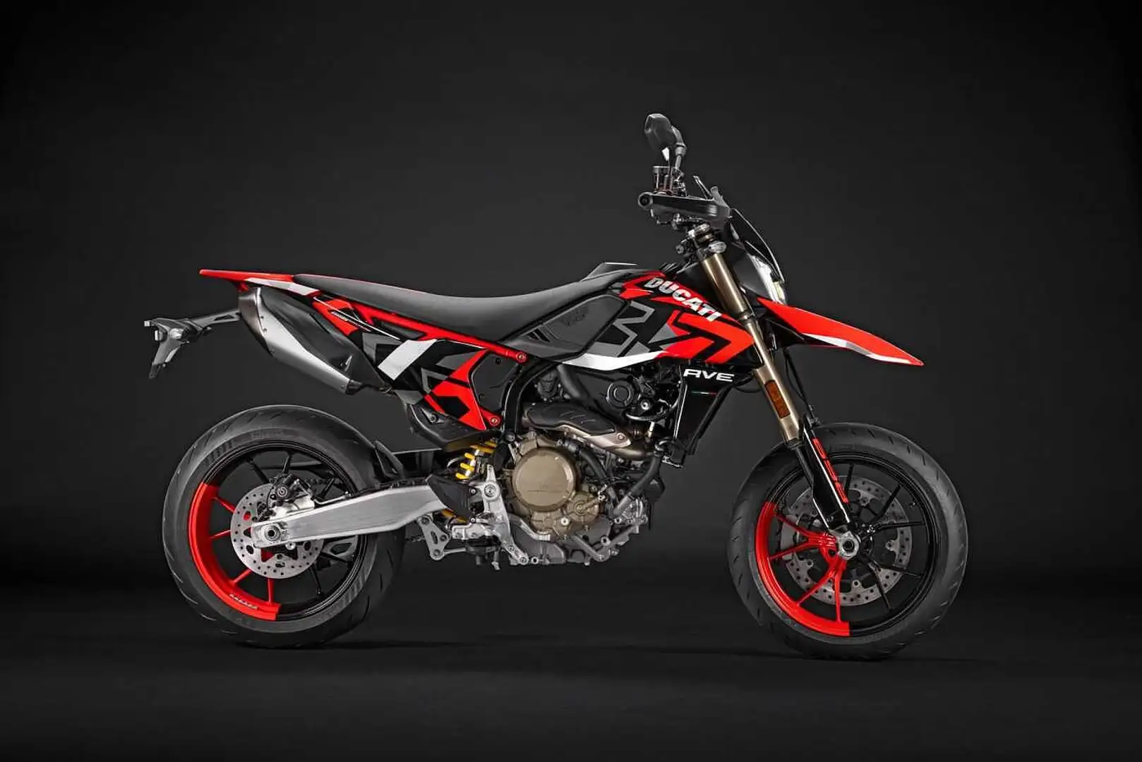 Ducati Hypermotard 698 RVE LIVERY 2025 Rosso - 1
