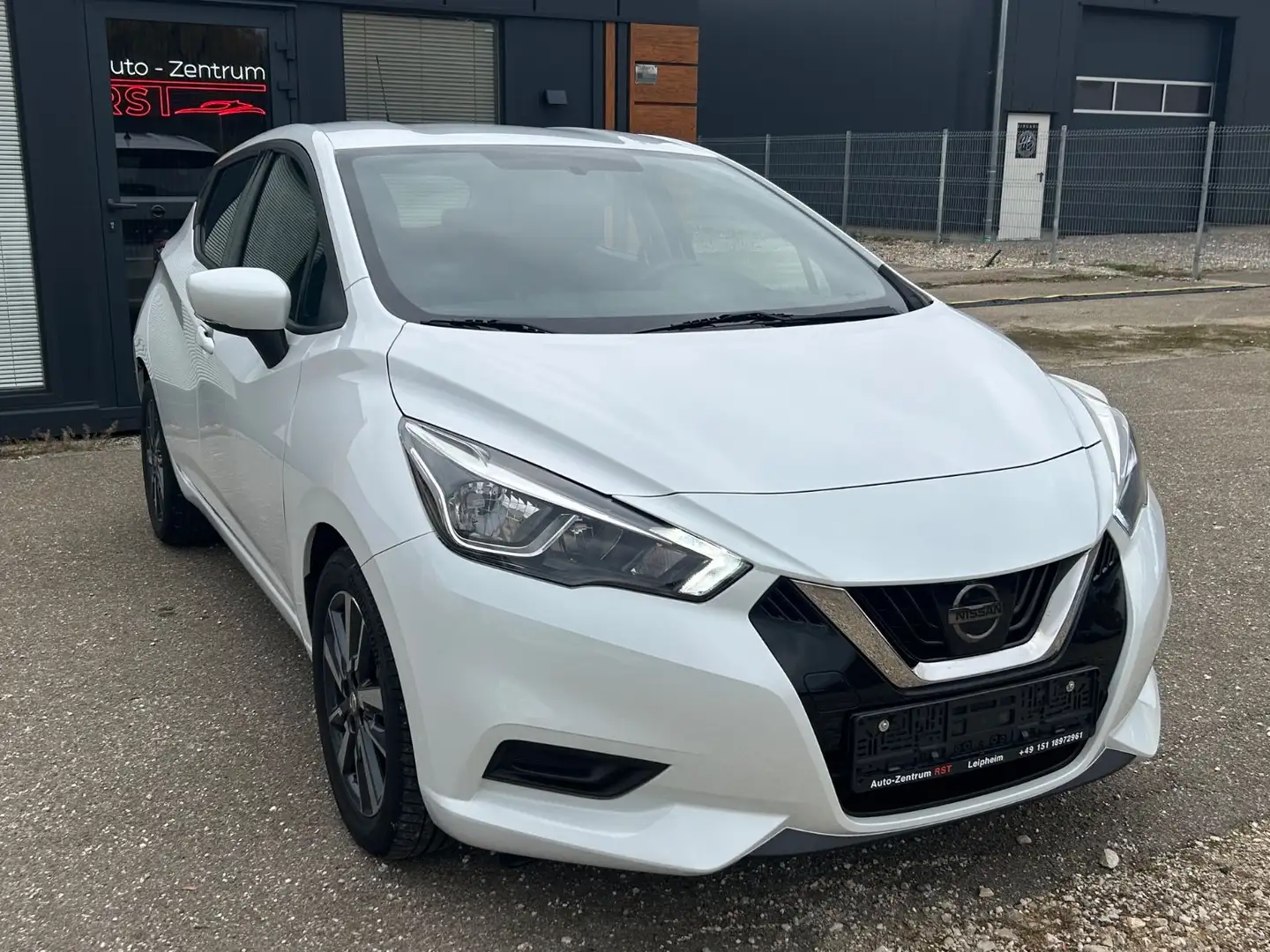 Nissan Micra Acenta KLIMA SHZ TEMPOMAT  *TOP ZUSTAND* Weiß - 1