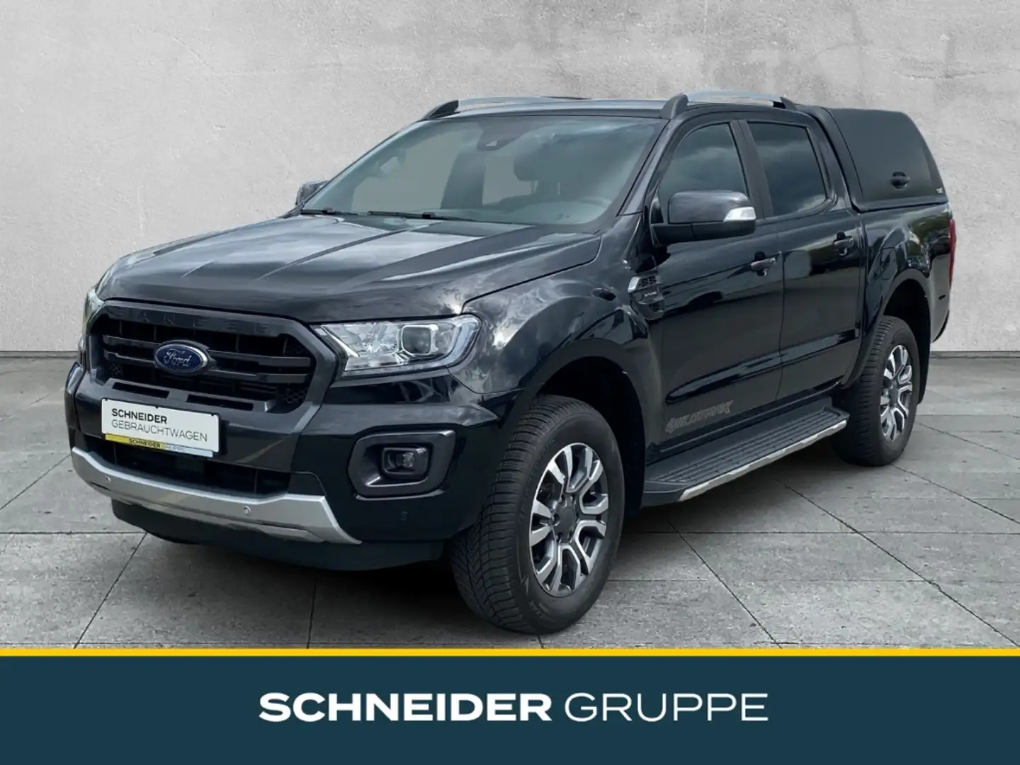 Ford Ranger Wildtrak 2.0 TDCi 4x4 LED+NAVI+AHK+KAMERA Schwarz - 1