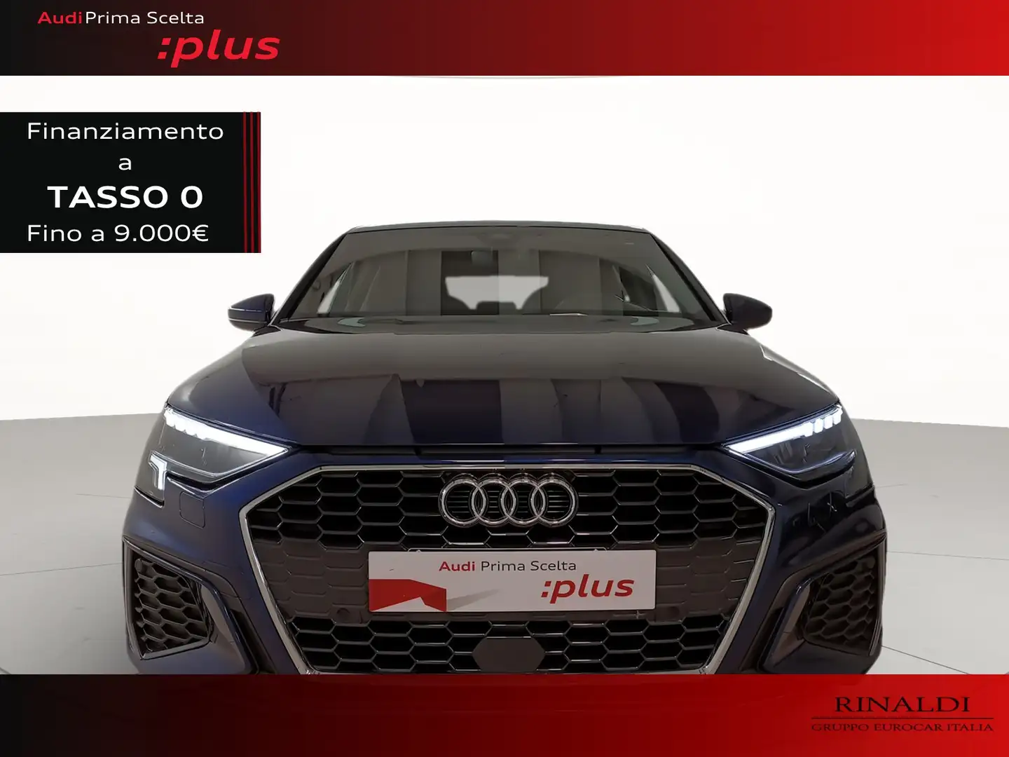 Audi A3 sportback 30 2.0 tdi s line edition s-tronic Bleu - 2