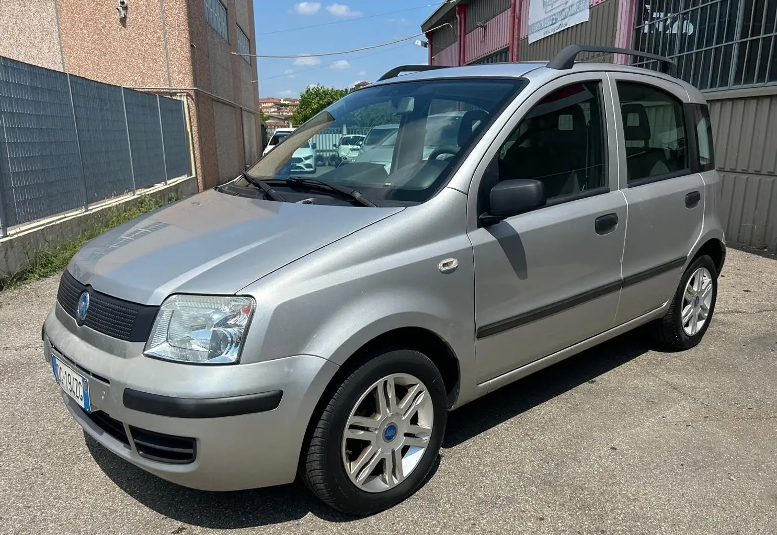 Fiat Panda Panda II 2003 1.1 Active NO CLIMA Silber - 1