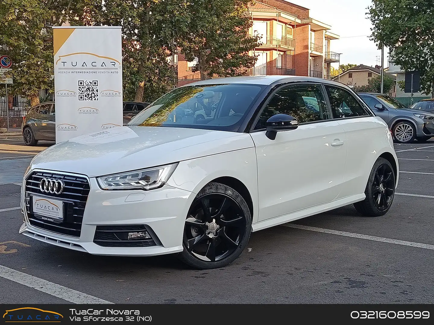 Audi A1 S Line 1.0 TFSI ultra Bianco - 1