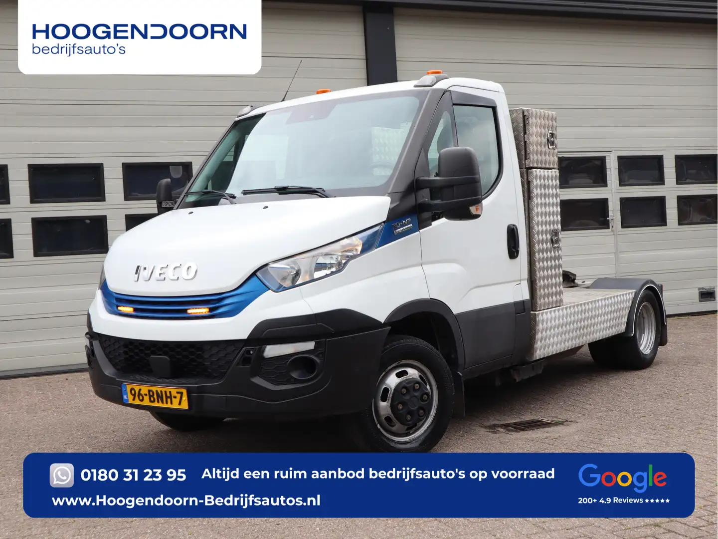 Iveco Daily 50C14 Hi-Matic Euro 6 - CNG Aardgas - BE-Trekker Blanco - 1