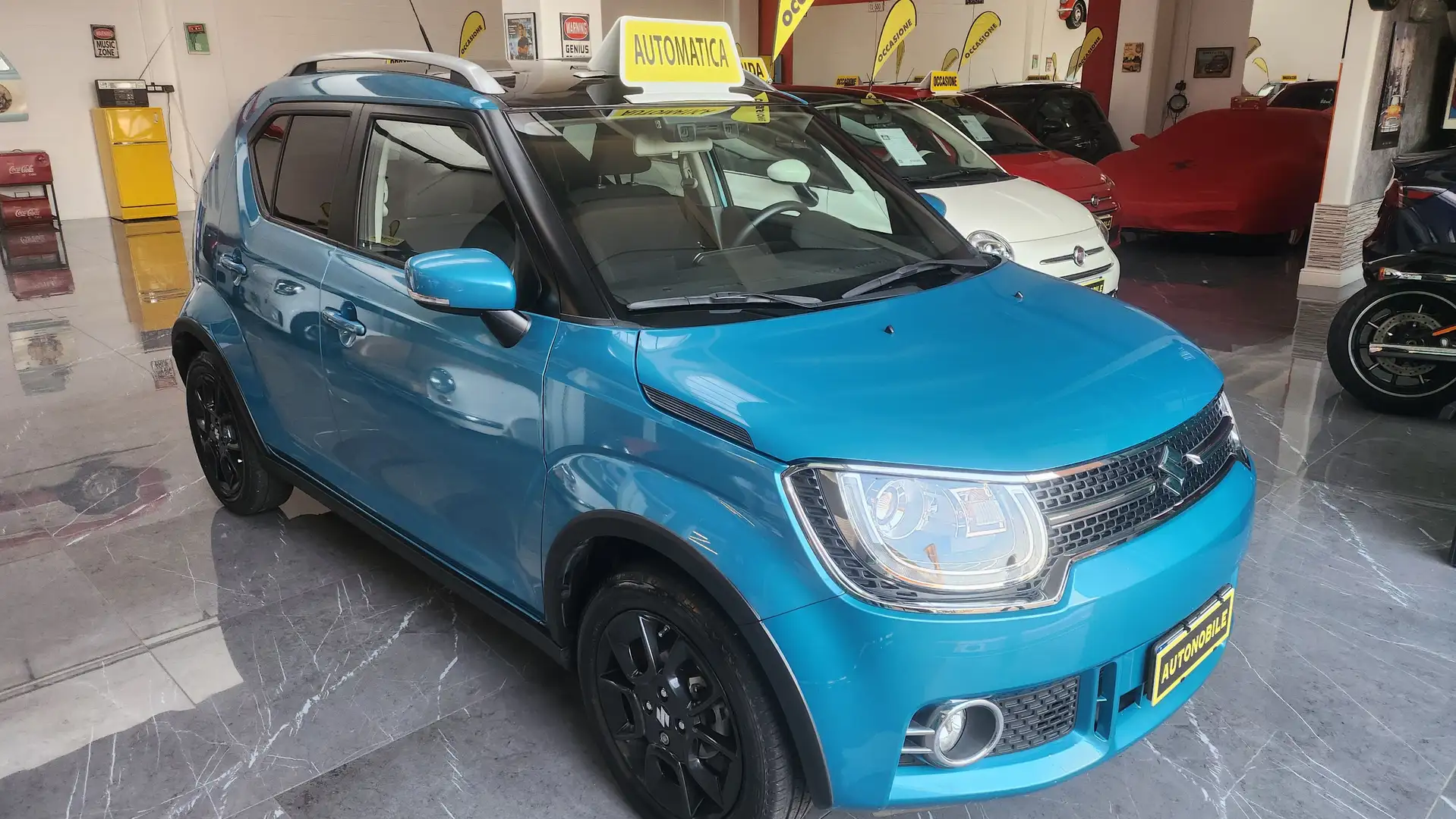 Suzuki Ignis Ignis 1.2 dualjet Top 2wd ags Targa FZ438KD Blu/Azzurro - 2