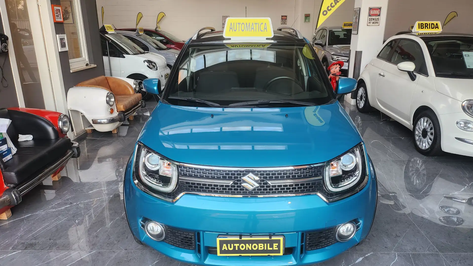 Suzuki Ignis Ignis 1.2 dualjet Top 2wd ags Targa FZ438KD Blu/Azzurro - 1