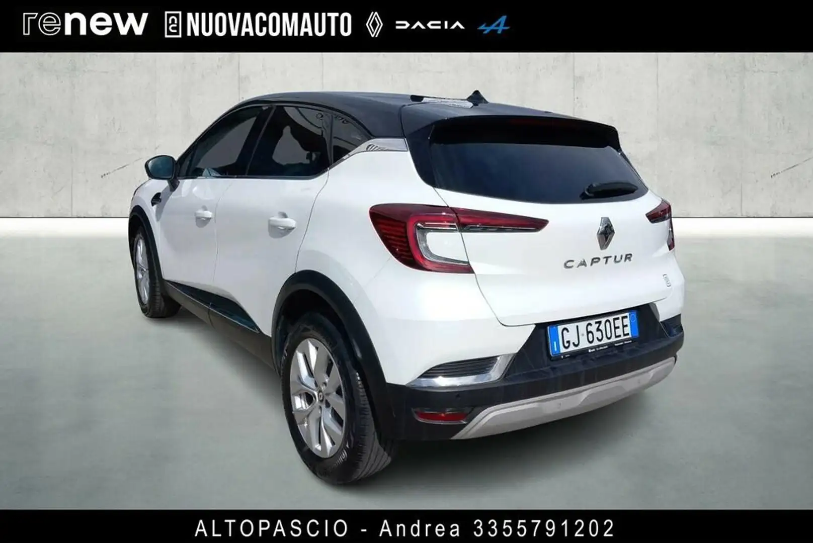 Renault Captur 1.0 tce Intens Gpl 100cv my21 Bianco - 2