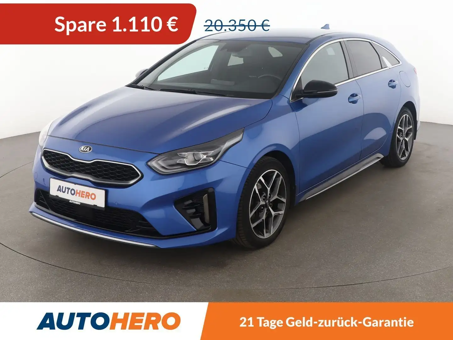 Kia ProCeed / pro_cee'd 1.6 CRDi GT Line Aut.*NAVI*BI-LED*ACC*CAM*PDC*JBL* Blau - 1