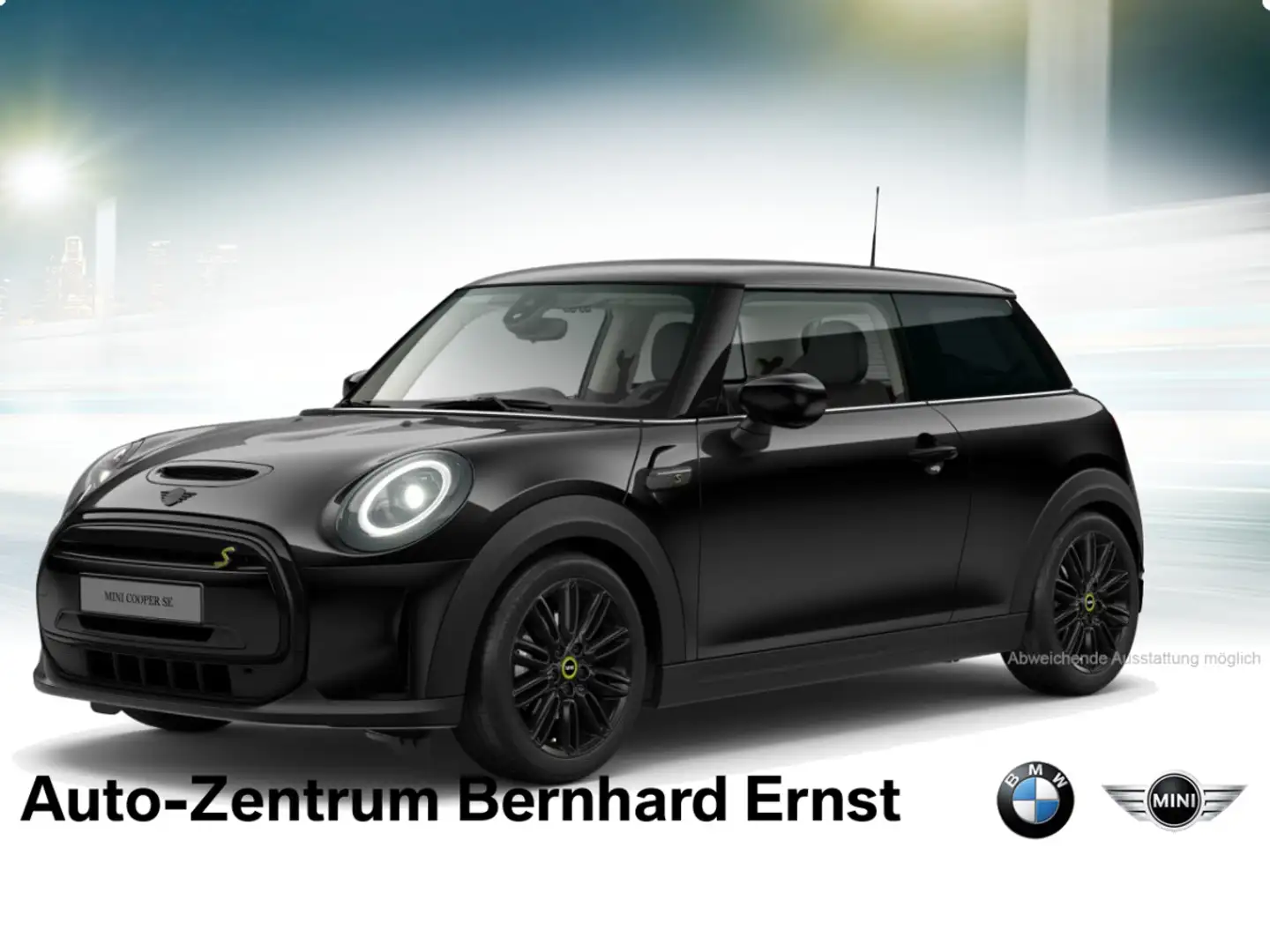 MINI Cooper SE Classic Navi Klimaaut. Sportsitze PDC Schwarz - 2