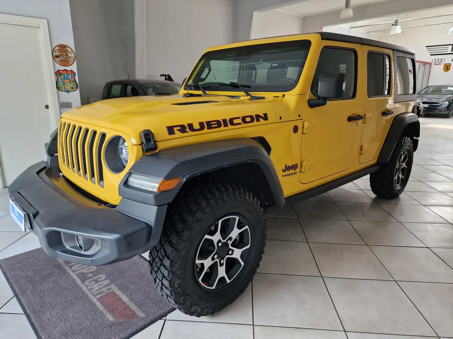 Jeep Wrangler UNLIMITED RUBICON 2.2 200CV HARD TOP GIALLO 40 Giallo - 2