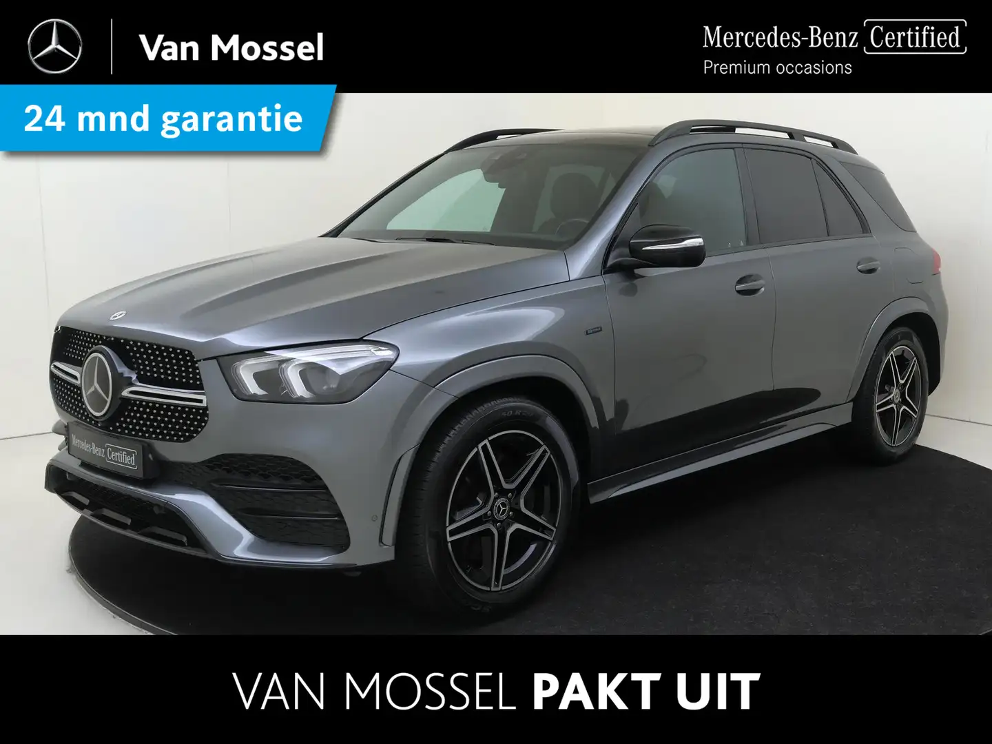 Mercedes-Benz GLE 350 de 4MATIC Premium Plus / Elektrische-Stoelen / 360 Gris - 1