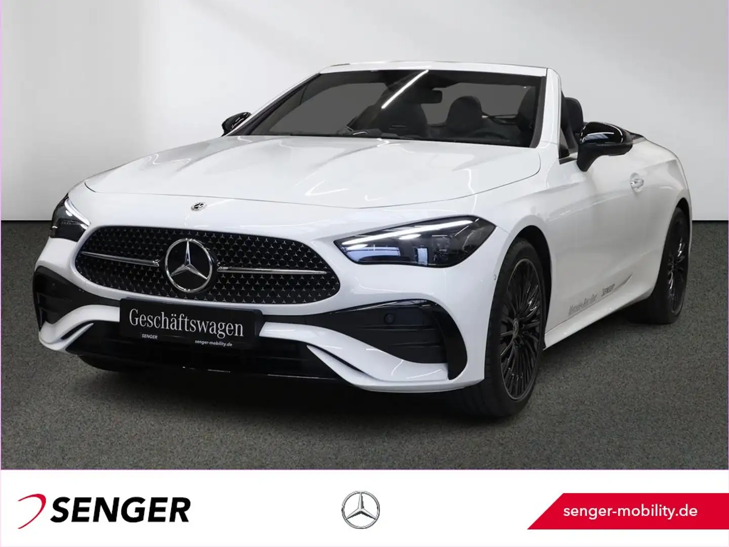 Mercedes-Benz CLE 220 d Cabriolet AMG Night Distronic Burmest. Blanc - 1
