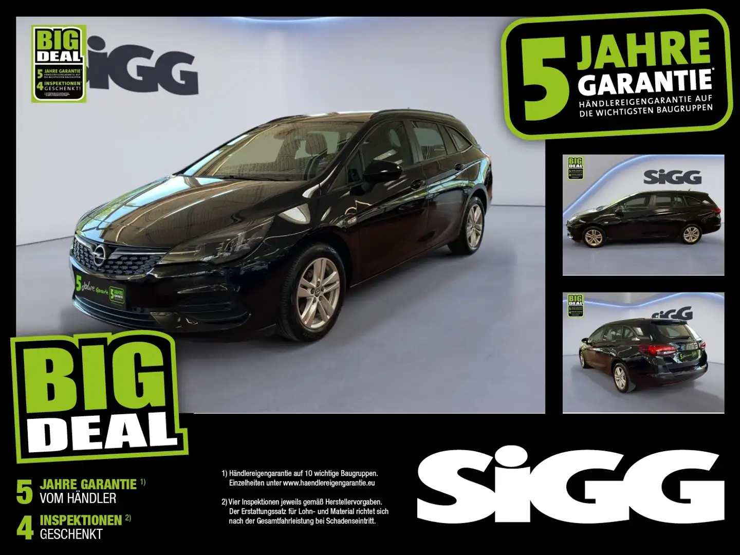 Opel Astra Sports Tourer Edition Sitzheizung, Rückfahrkamera, Negro - 1