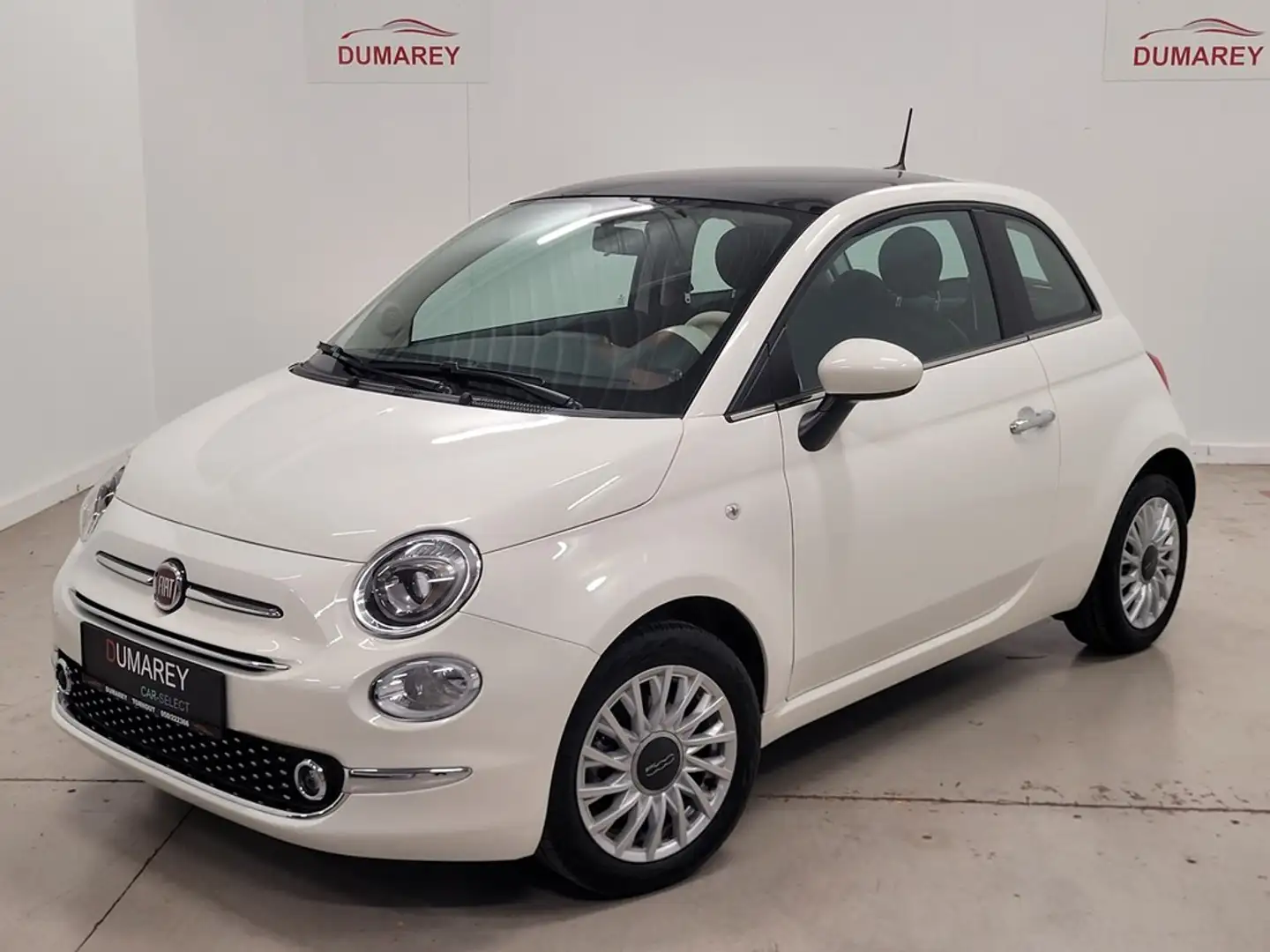 Fiat 500 10 Hybrid Dolcevita Blanc - 1