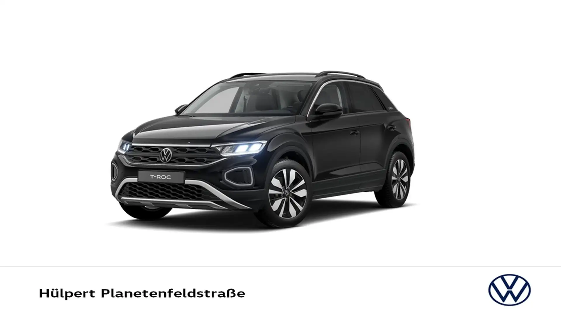 Volkswagen T-Roc 2.0 GOAL AHK CAM ACC LM17 NAVI SITZHEIZUNG Schwarz - 1