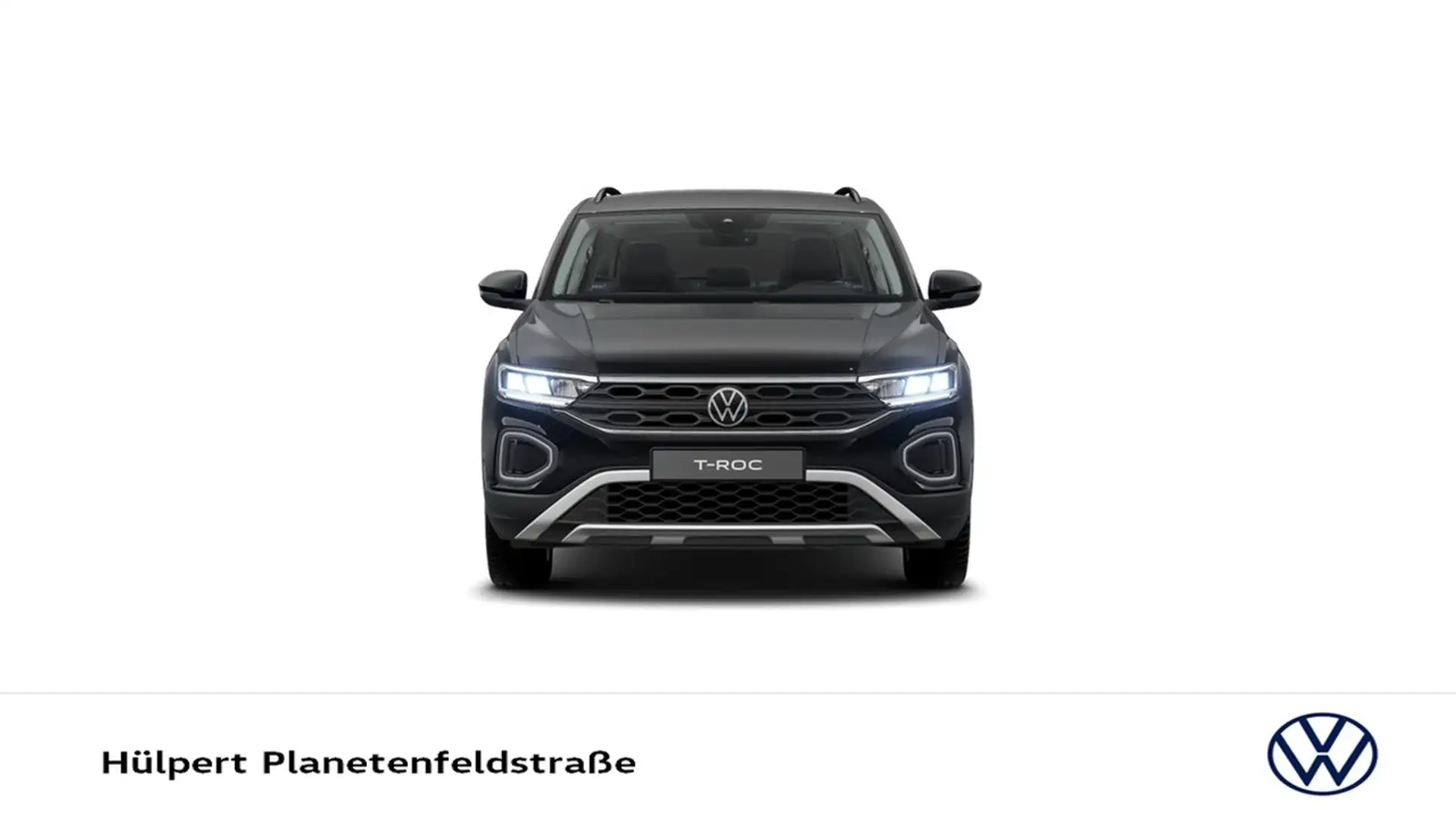 Volkswagen T-Roc 2.0 GOAL AHK CAM ACC LM17 NAVI SITZHEIZUNG Schwarz - 2