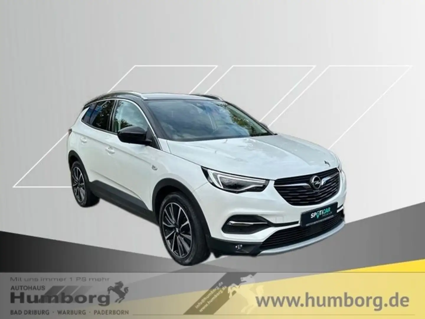 Opel Grandland 1,6 Ultimate AHK-abnehmbar Navi 360 Kamera Klimasi Blanc - 1