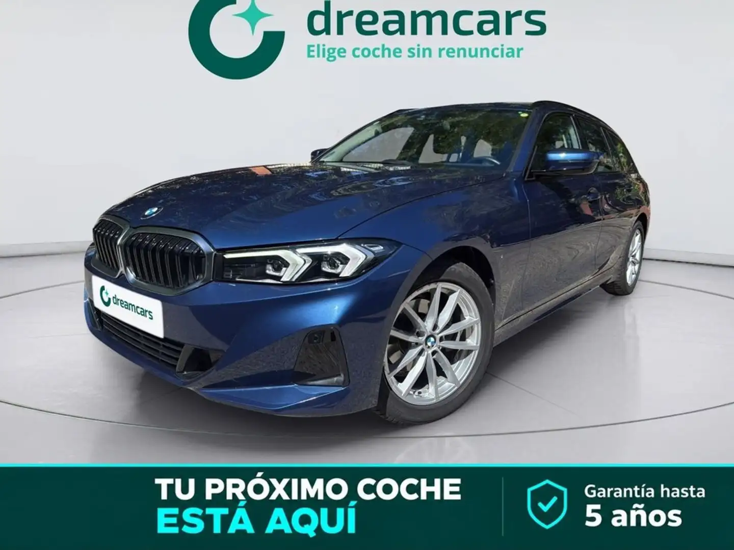 BMW 318 318dA Touring Azul - 1