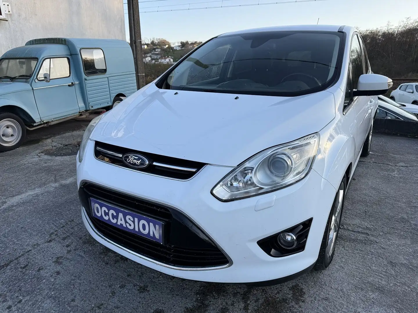 Ford C-Max 1.6 TDCI 115CH FAP TITANIUM Blanc - 2