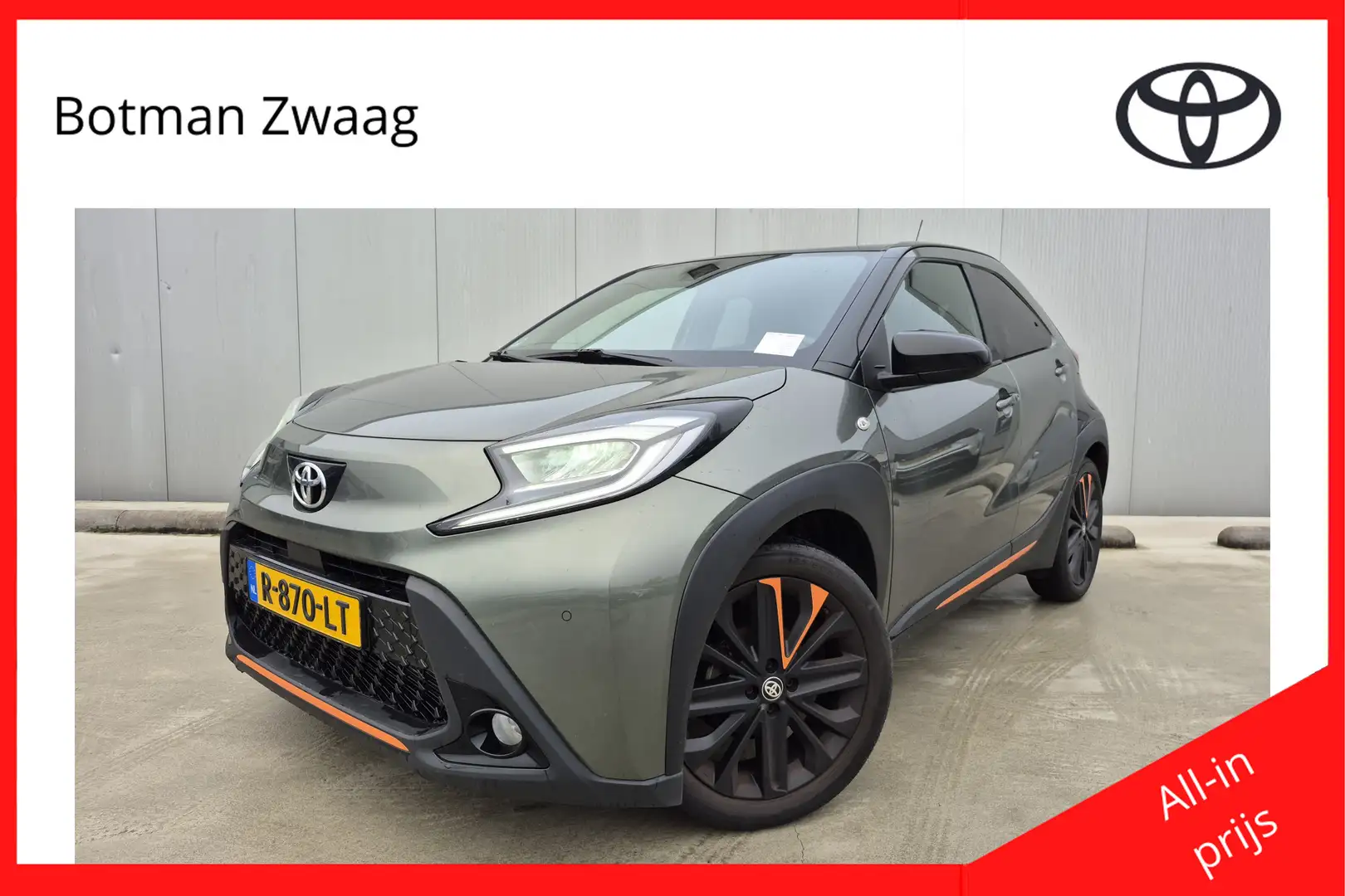 Toyota Aygo X 1.0 VVT-i MT Limited | Achteruitrijcamera | Naviga Groen - 1